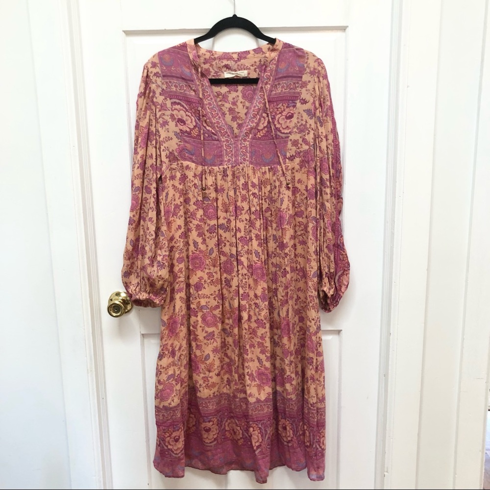 Spell Folk Song Boho Dress in Blossom - Picture 7 of 12